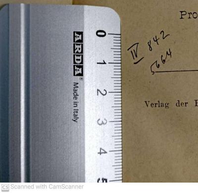 - (Deutsch-Israelitischer Gemeindebund), Von Hand: Signatur; 'IV 842
5664'. 