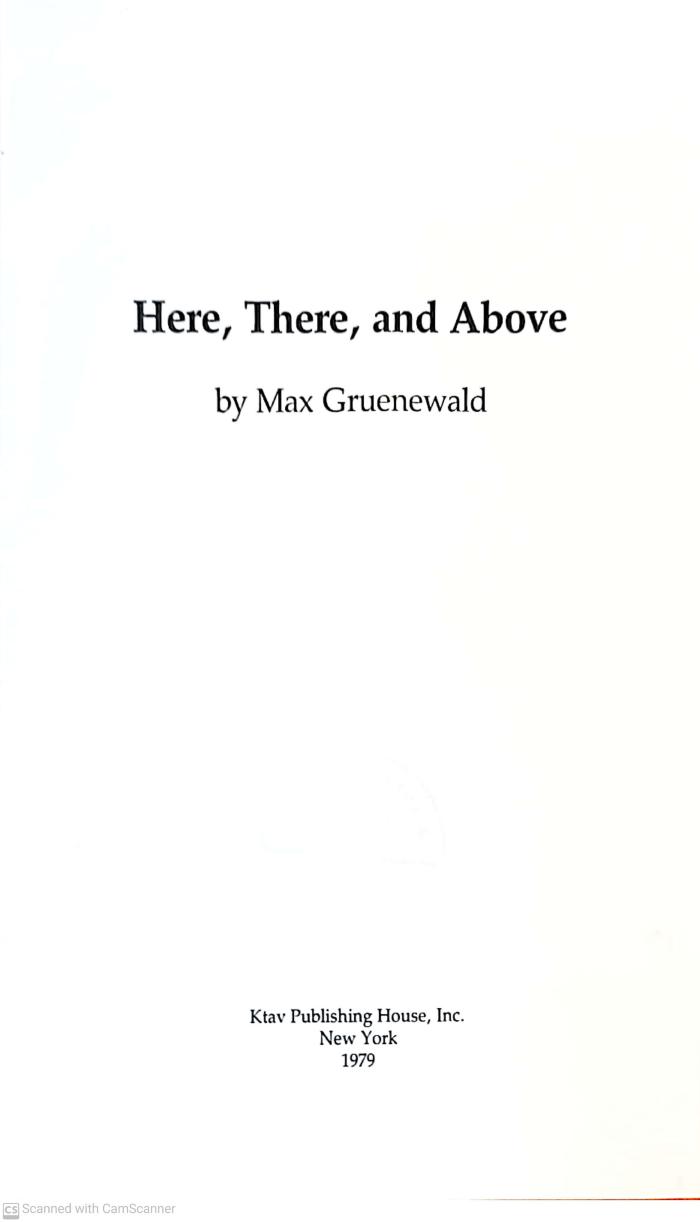 AM II 93/10 : Here, There, and Above (1979)