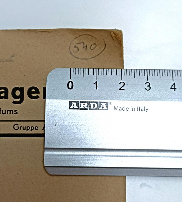 -, Von Hand: Nummer; '540'