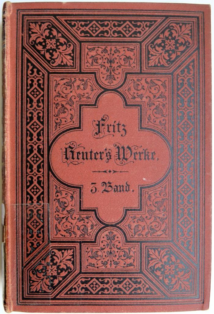 Bs 690 Reut 1/1c  : Sämmtliche Werke. Volks-Ausgabe in 7 Bänden. Bd. 3 (1878)