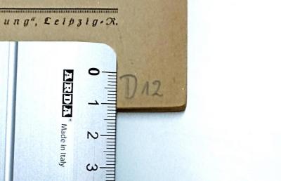 - (Tietz, Ludwig), Von Hand: Signatur; 'D12'. 