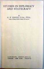 B 505a : Studies In Diplomacy And Statecraft (1943)