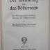 Gf 407 : Der Weltkrieg und das Völkerrecht (1915)