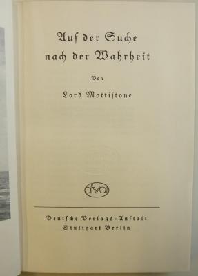 Ba 474 : Auf der Suche nach der Wahrheit (1937)