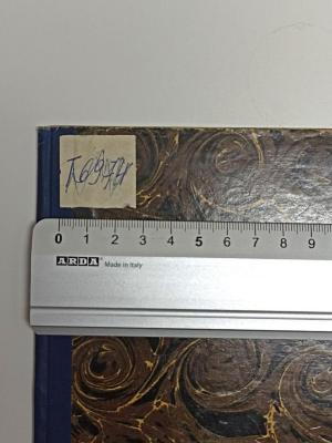 - (The National Library of Israel;Leo Baeck Institute Jerusalem), Durchgestrichen: Exemplarnummer; 'T6974'. 