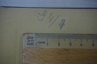 - (Sozialdemokratischer Verein. Bibliothek. Ortsverein Leipzig-Möckern), Von Hand: Signatur; 'S 4/4'. 