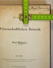 Von Hand - Titelblatt 1849.1949 mit Maßen