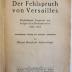 Gb 278 : Der Fehlspruch von Versailles : Deutschlands Freispruch aus belgischen Dokumenten 1871 - 1914 ; abschließende Prüfung der Brüsseler Aktenstücke (1920)
