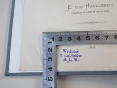 - (Bibljoteka Uniwersytecka Warszawie;Uniwersytet Warszawski), Stempel: Besitzwechsel: Doublette; 'Wydano z dubletow B.U.W.'.  (Prototyp)