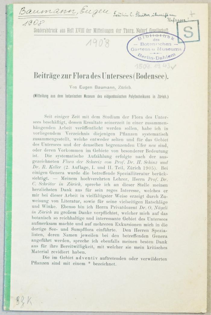 Einband & Titelblatt