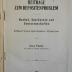 Da 196 : Beiträge zum Depositenproblem : Banken, Sparkassen und Genossenschaften (1911)