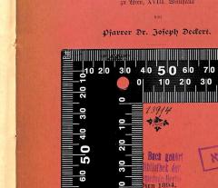 - (Bibliothek der Jüdischen Gemeinde zu Berlin), Von Hand: Exemplarnummer; '13914'. 