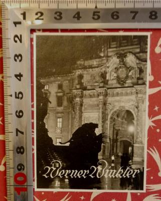 - (Winkler, Werner), Etikett: Exlibris; 'Werner Winkler'. 
