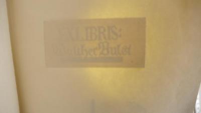 - (Bulst, Walter),  Exlibris'Exlibris: Walther Bulst'. 