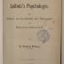 SH 616 : Leibniz's Psychologie (1875)