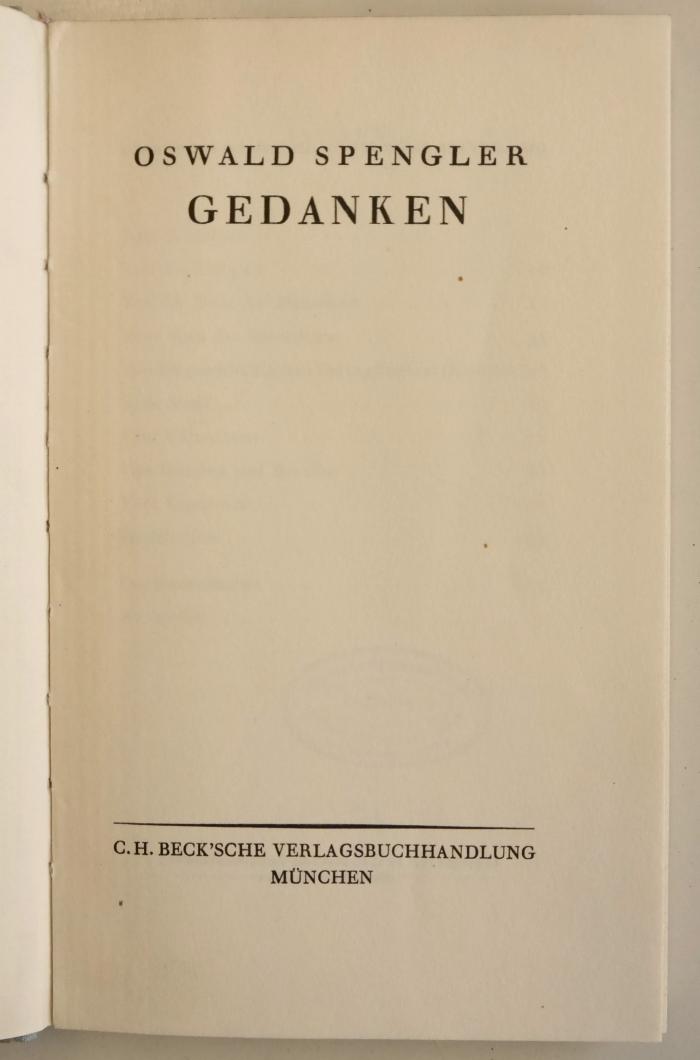 SH 71 : Gedanken (1941)