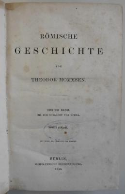 SH 2486     : Römische Geschichte : Bis zur Schlacht von Pydna (1856)