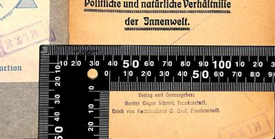 -, Stempel: Berufsangabe/Titel/Branche, Name, Ortsangabe; 'Verlag und Herausgeber:
Gustav Eugen Schmid, Freudenstadt
Druck von Buchdruckerei G. Graf, Freudenstadt' (Prototyp)