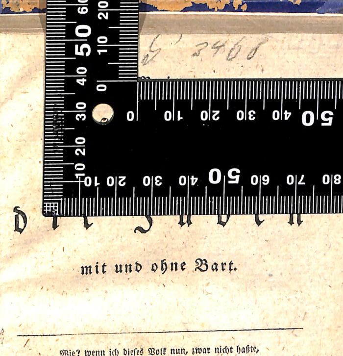 - (Reichsinstitut für Geschichte des neuen Deutschlands), Von Hand: Signatur; 'S 3468'. 