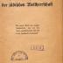 AN I 1216 : Das Geheimnis der jüdischen Weltherrschaft: aus einem Werk des vorigen Jahrhunderts, das von den Juden aufgekauft wurde und aus dem Buchhandel verschwand. (1919)