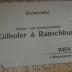 [Sammelband: Kataloge von Gilhofer & Ranschburg und Harrassowitz] (um 1910)