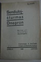 1933 A 9615 : Sendinlojšturmas Dnepron : skizoj pri ateistaj sturmbrigadoj (1931)