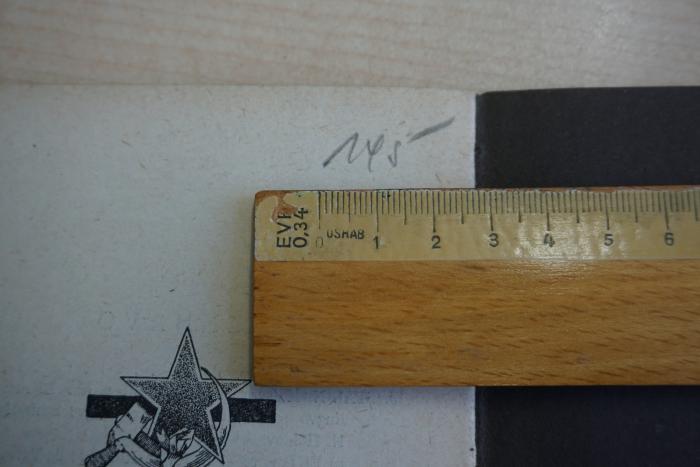 -, Von Hand: Nummer; '145'