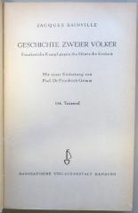 SH 3070 : Geschichte zweier Völker : Frankreichs Kampf gegen die Deutsche Einheit (1941)