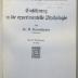 SH 810 : Einführung in die experimentelle Psychologie (1915)