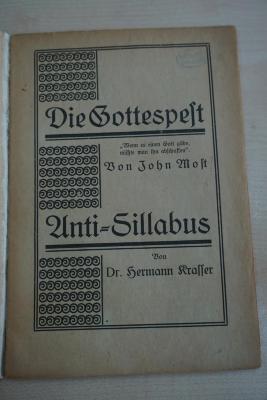 1933 A 11021 (Slg. Sozialistica): Die Gottespest 
 (o. J.)