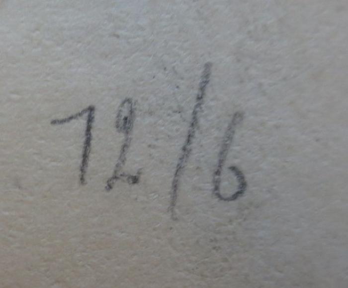 Ur 32: A new history of the book of common prayer : with a rationale of its offices (1901);- (unbekannt), Von Hand: Nummer; '12/6'. 