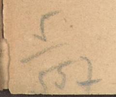 - (Dt. ausländ. Buchtausch), Von Hand: Nummer; '5/557'.  (Prototyp)