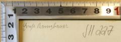- (Brennbauer, Ernst), Von Hand: Name; 'Ernst Brennbauer'. 