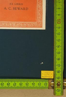 - (Porter, N.), Etikett: Buchhändler; 'N. PORTER,
STATIONER & BOOKSELLER
7, SUSSEX PLACE,
SOUTH KENSINGTON, S. W.'. 