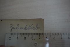 - (Krebs, Gerhard), Von Hand: Name; 'Gerhard Krebs'. 