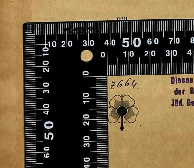- (Jüdische Gemeinde zu Berlin), Von Hand: Exemplarnummer; '7664'. 