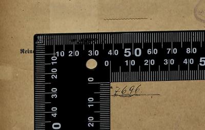 - (Jüdische Gemeinde zu Berlin), Von Hand: Exemplarnummer; '7696.'. 