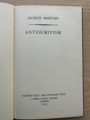 1 P 23 : Antisemitism (1939)