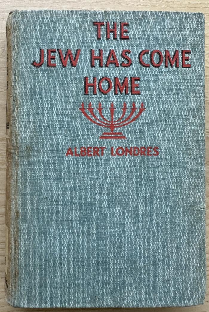 1 P 33 : The Jew has come home (1931)