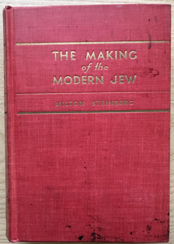 1 P 34/1 : The making of the modern Jew (1943)