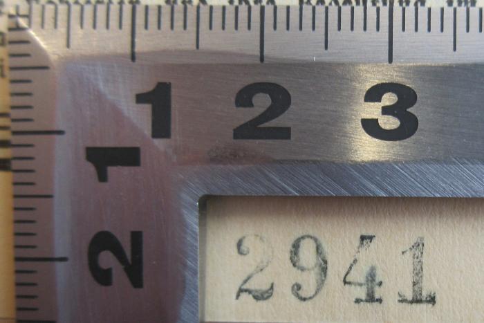-, Stempel: Nummer; '2941'