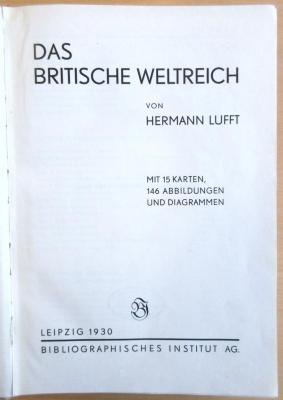 SH 2156 : Das britische Weltreich (1930)