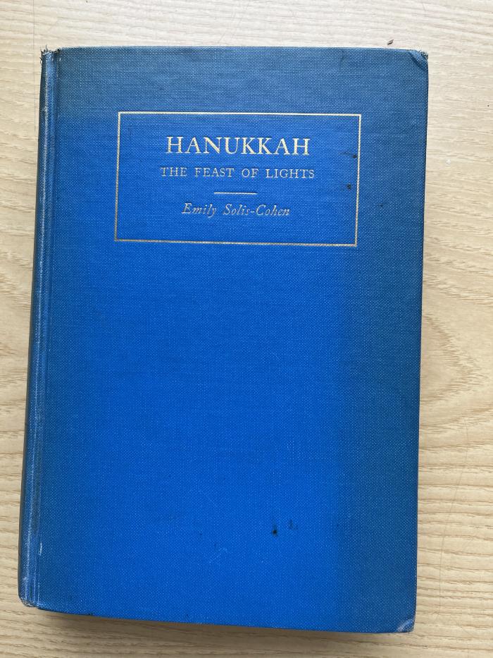 1 P 58 : Hanukkah : the feast of lights (1937)