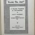 1 P 80 : "Perish the Jew" : a clinical treatment of anti-semitism (1939)