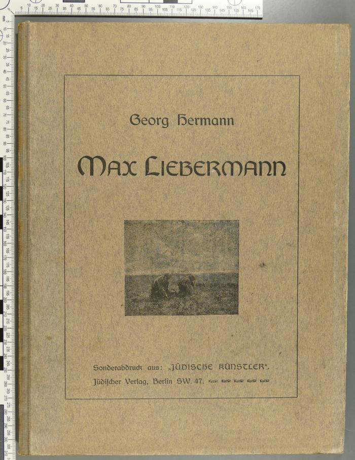 296.975 LIEB : Max Liebermann (Sonderabdruck aus "Jüdische Künstler") (1903)