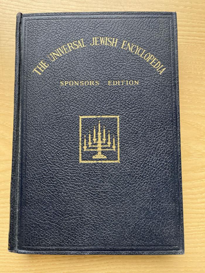 1 P 97-1 : The universal Jewish encyclopedia. 1, Aaron - Azulai (1939)