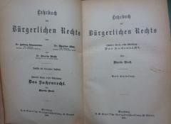 Ec 31 ad 2 1: Das Sachrecht (1921)