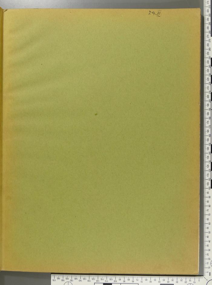 -, Von Hand: Nummer; '29 III.'