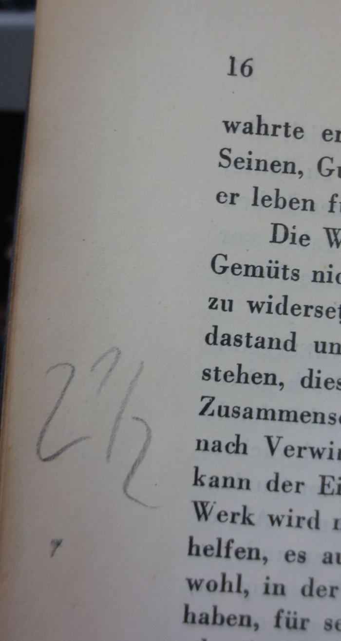 Dn 806: Beethoven, der Mensch : Rede, gehalten auf dem siebenten Bundestage des Internationalen Jugend-Bundes 1925 (1927);- (unbekannt), Von Hand: Annotation; '? 1/2
Asmut
Philosop
Politik
Militarismus'. 