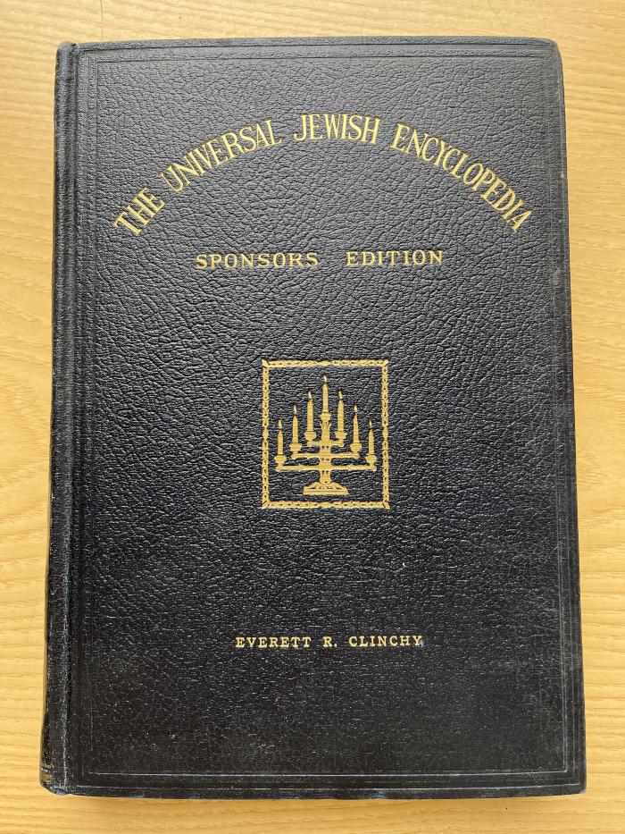 1 P 97-3 : The universal Jewish encyclopedia. 3, Canards - Education (1941)
